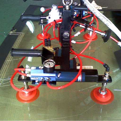 Autóipar - Szélvédő üveg megfogás-k+v automatika