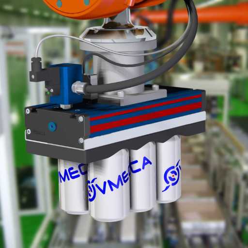 Csomagolóipar - Dobozos üdítők megfogása-k+v automatika