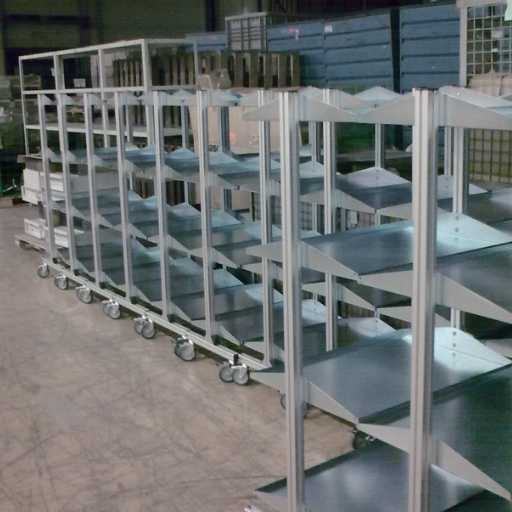 Tálcás gurulós kocsik-Referencia képek K+V automatika Kft.