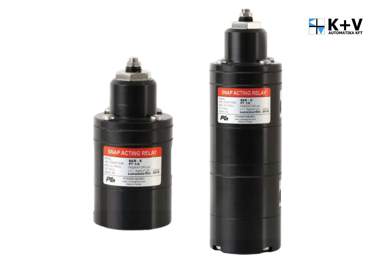 K+V automatika Kft-  Gyorskapcsoló relé