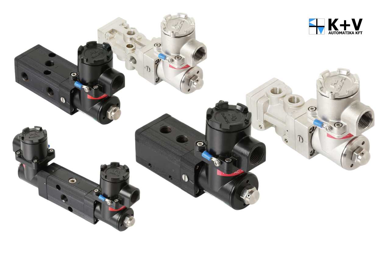 K+V automatika Kft-  mágnesszelepek
