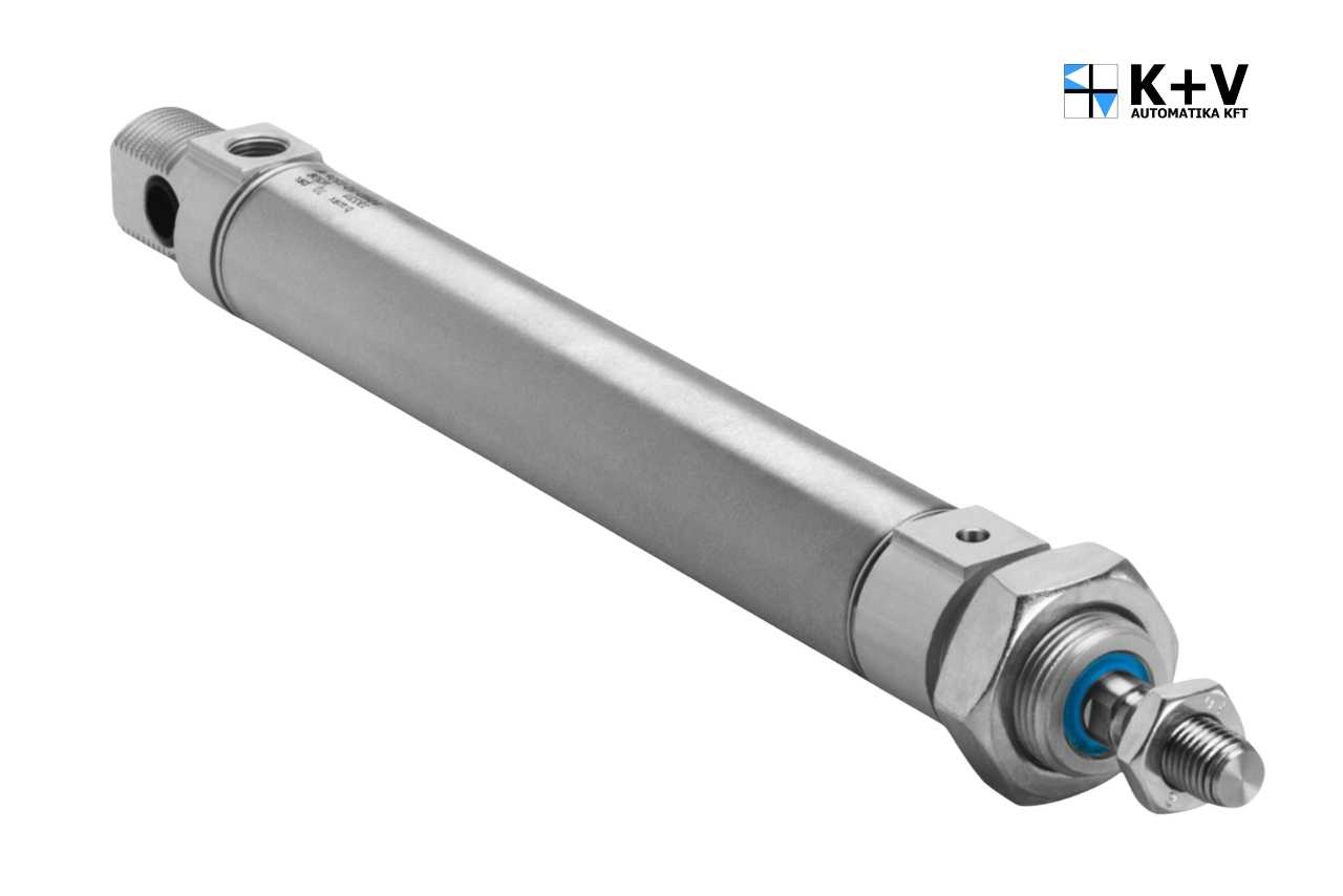K+V automatika Kft-Egyszeres működésű munkahenger