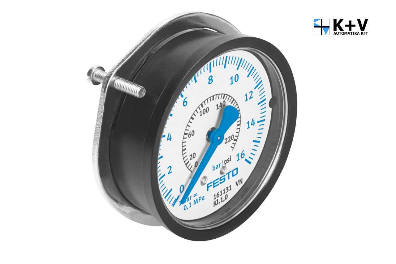 K+V automatika Kft-Manométer