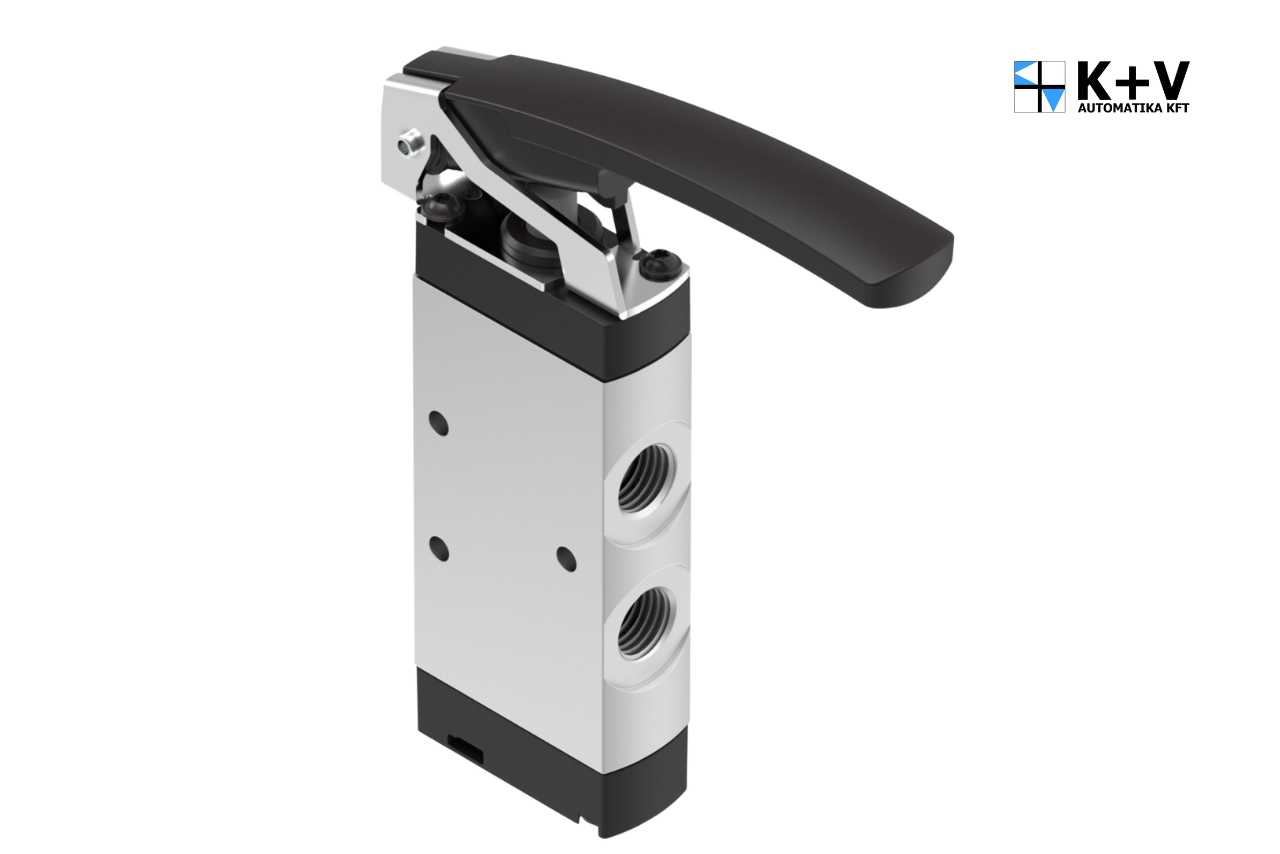 K+V automatika Kft-kézi karos szelep