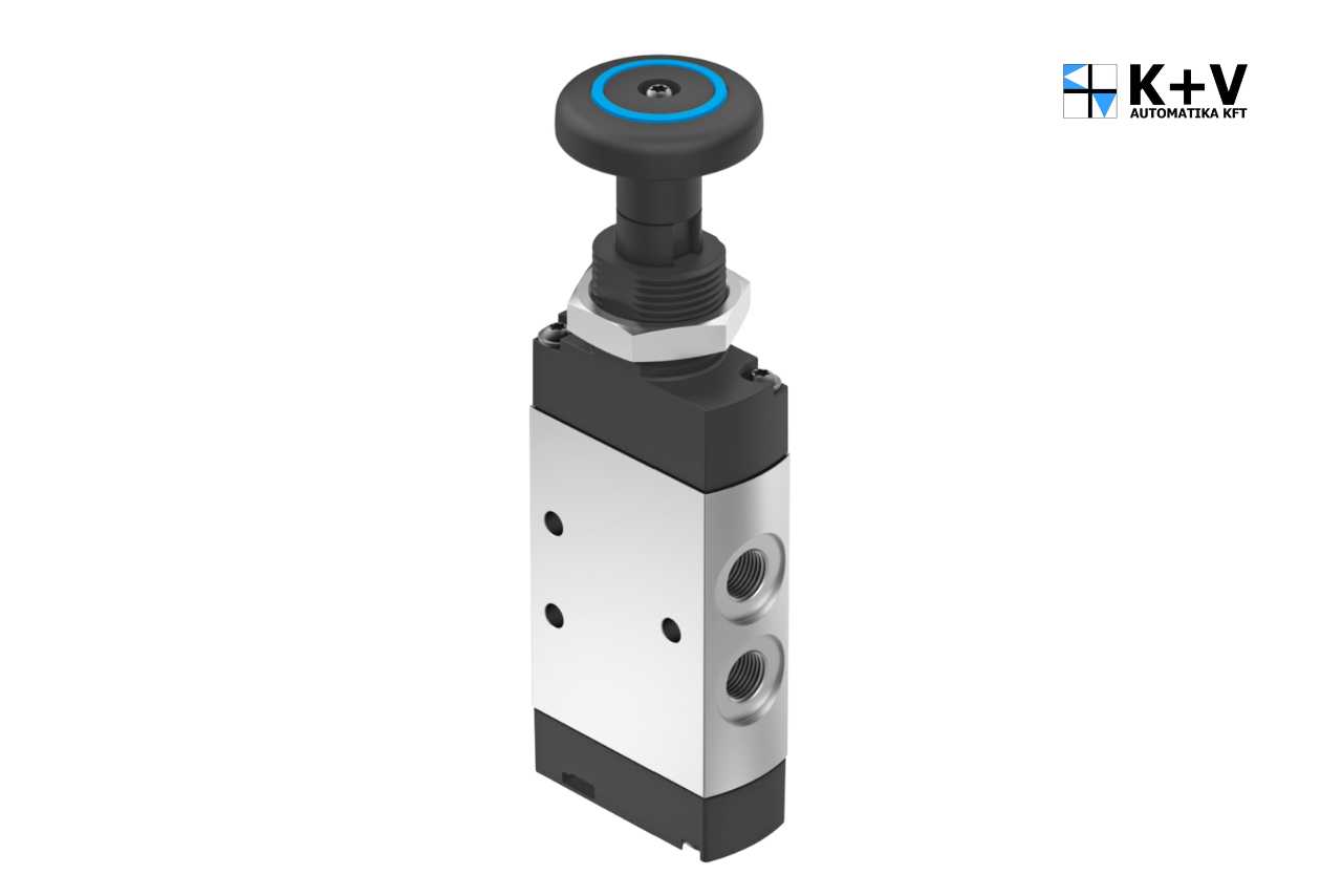 K+V automatika Kft-nyomgógombos szelep