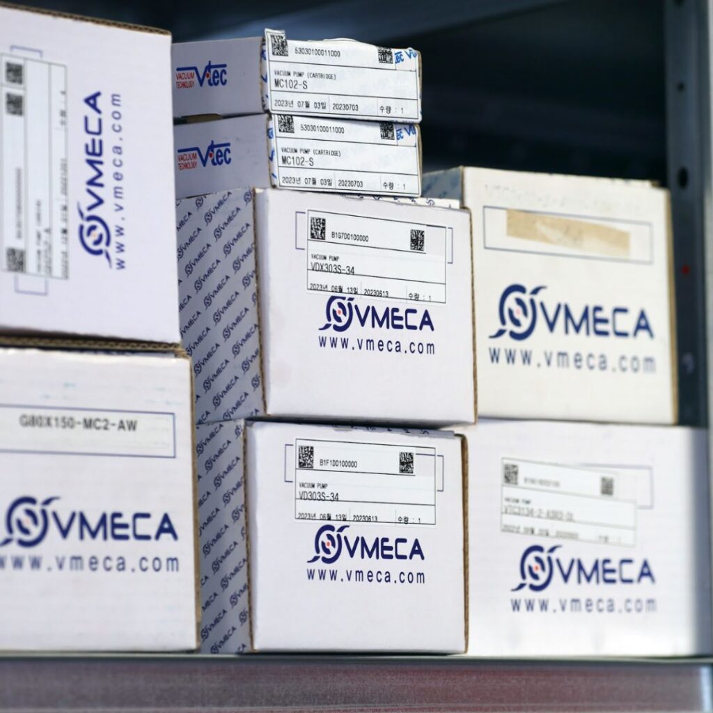 K+V automatika Kft ipari alkatrészek VMeca dobozokban raktári készleten automatizálási rendszerekhez