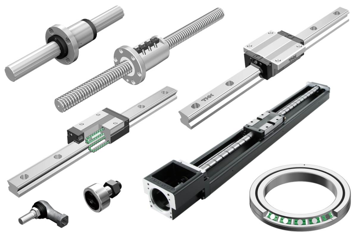 lineáris mozgástechnológia alkatrészek – golyósorsó, lineáris vezeték és kocsik ipari automatizáláshoz