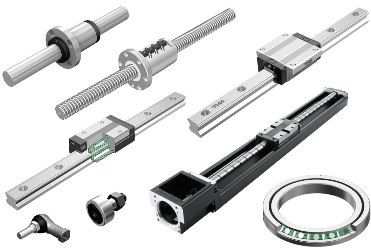 lineáris technológia alkatrészek golyósorsó lineáris vezeték csapágy aktuátor ipari automatizálás k+v automatika